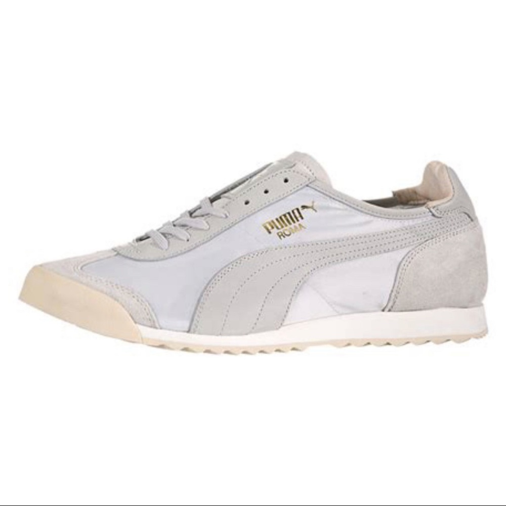 PUMA Roma Luxe Nylon + Leather Sneaker